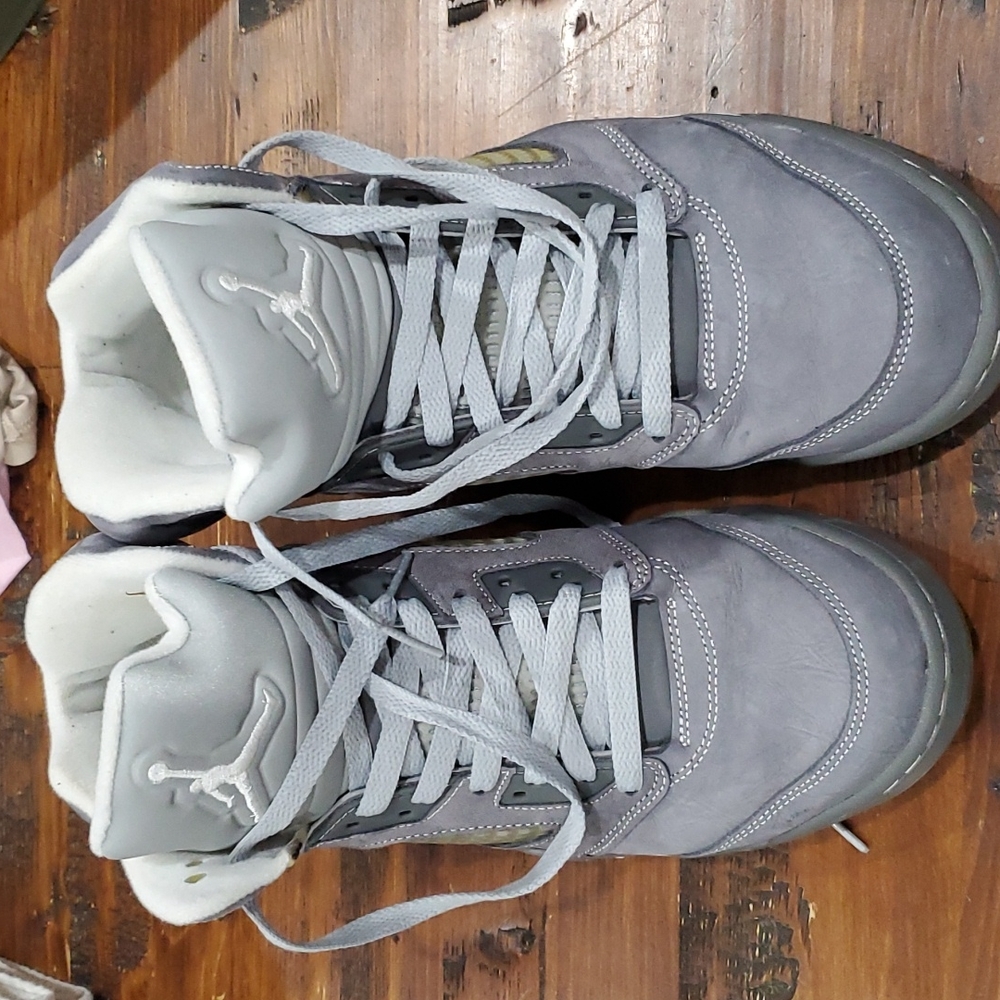 Air jordan 5 retro wolf grey